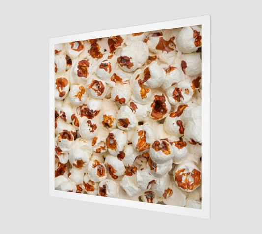 Popcorn Art Print