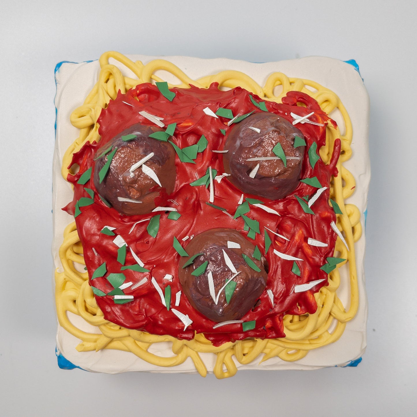 Spaghetti With Meatballs Painting