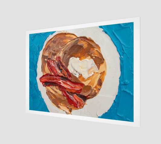 Bacon and Eggs Art Print