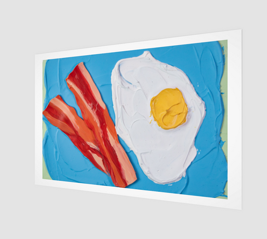 Bacon and Eggs Art Print