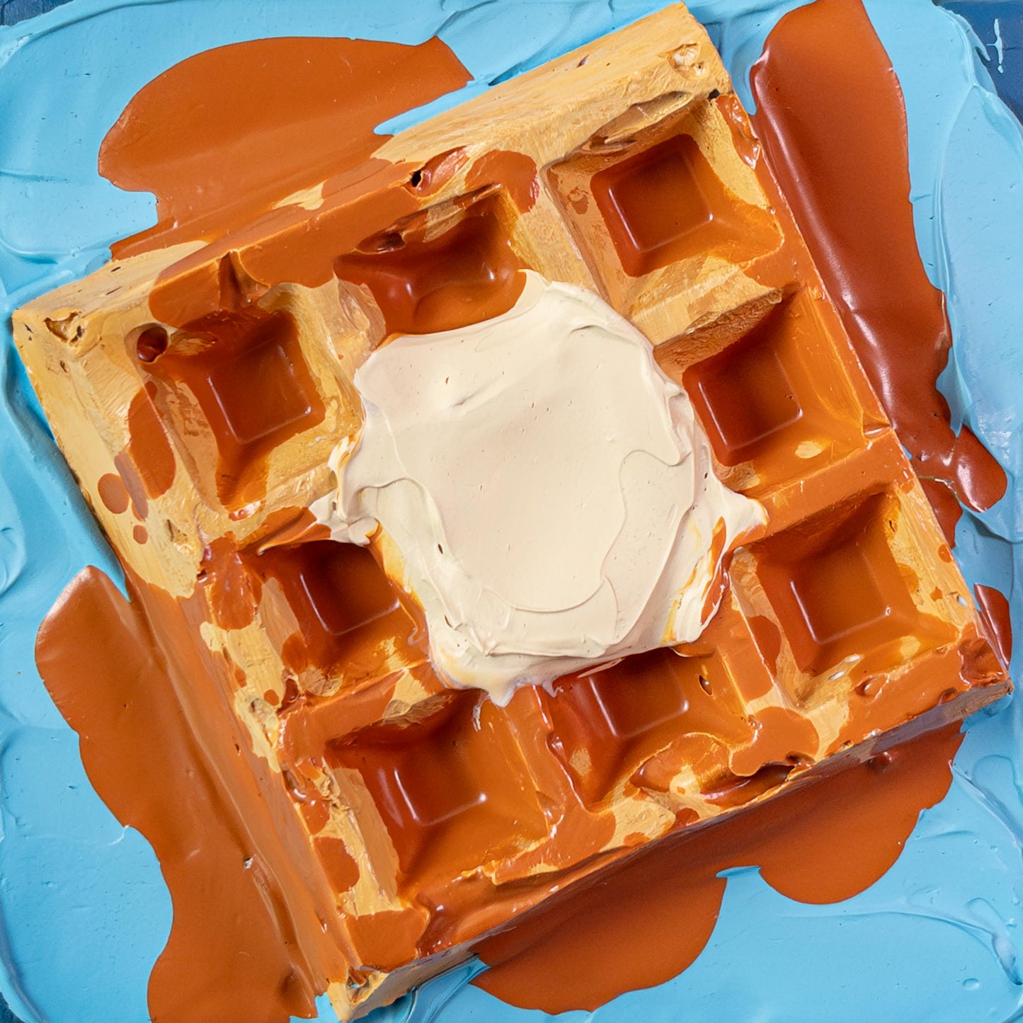 Waffle Painting