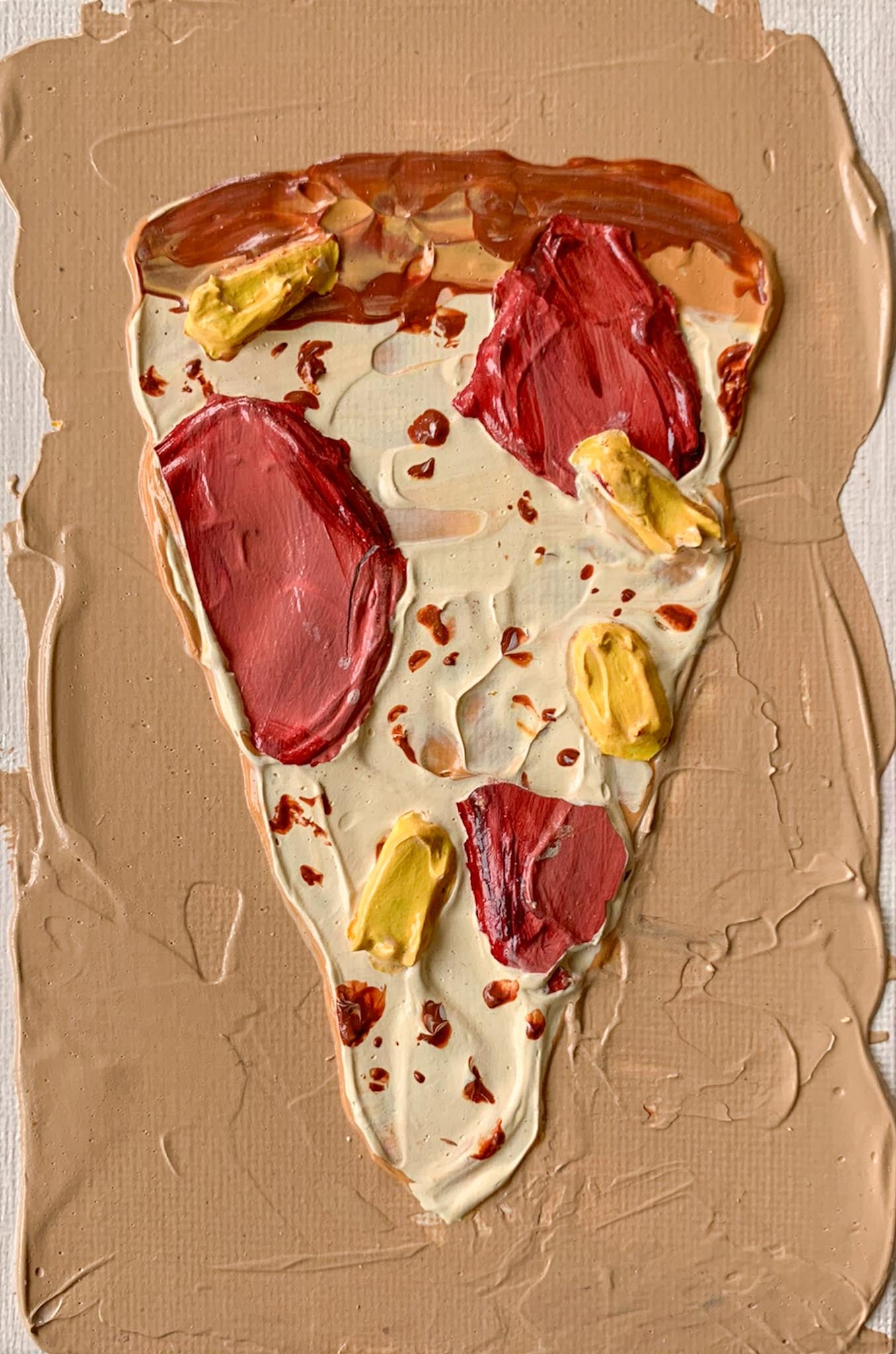 Hawaiian Pizza Painting