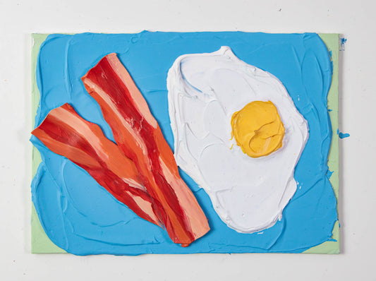 Bacon and Eggs Painting