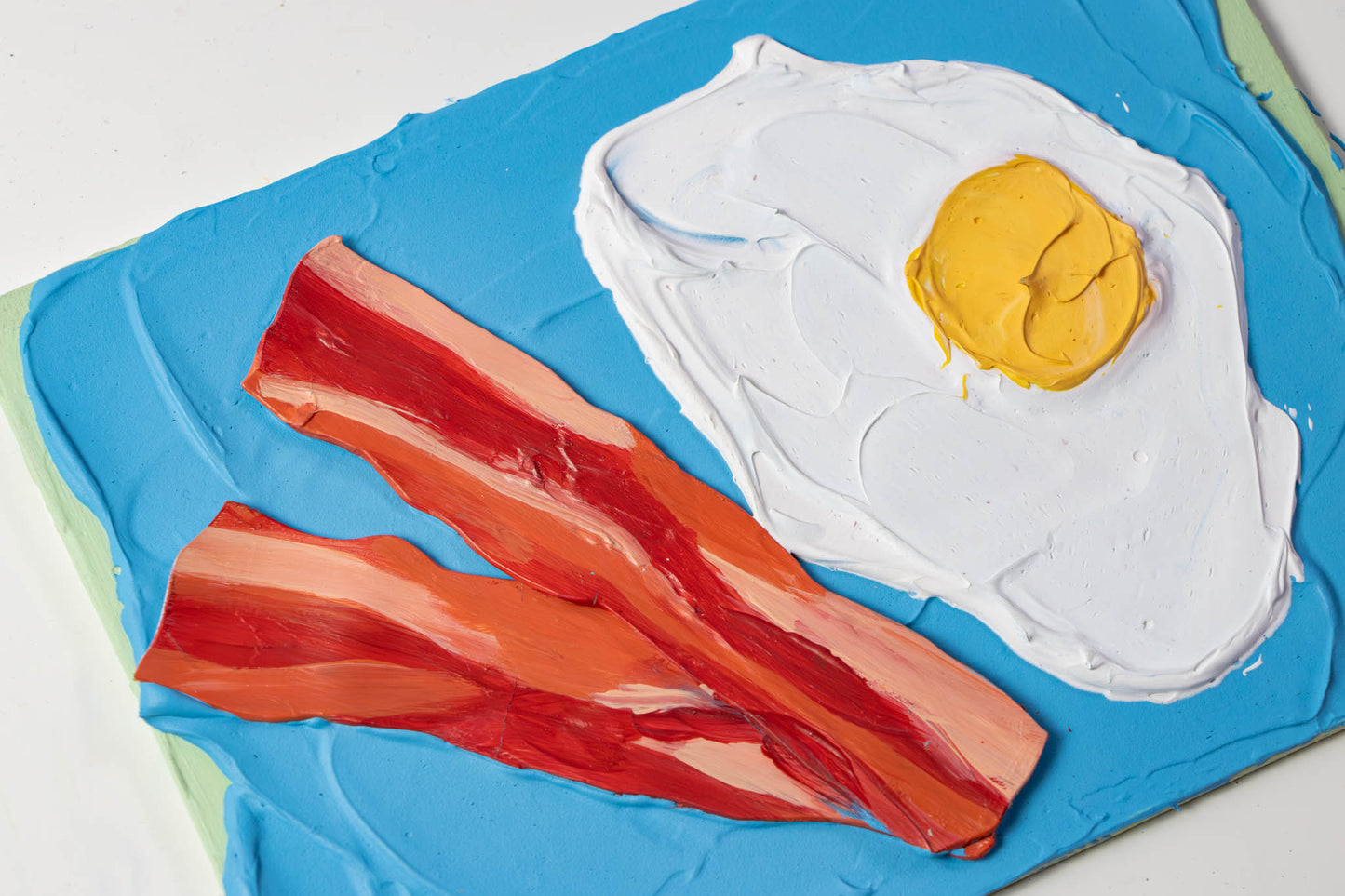 Bacon and Eggs Painting