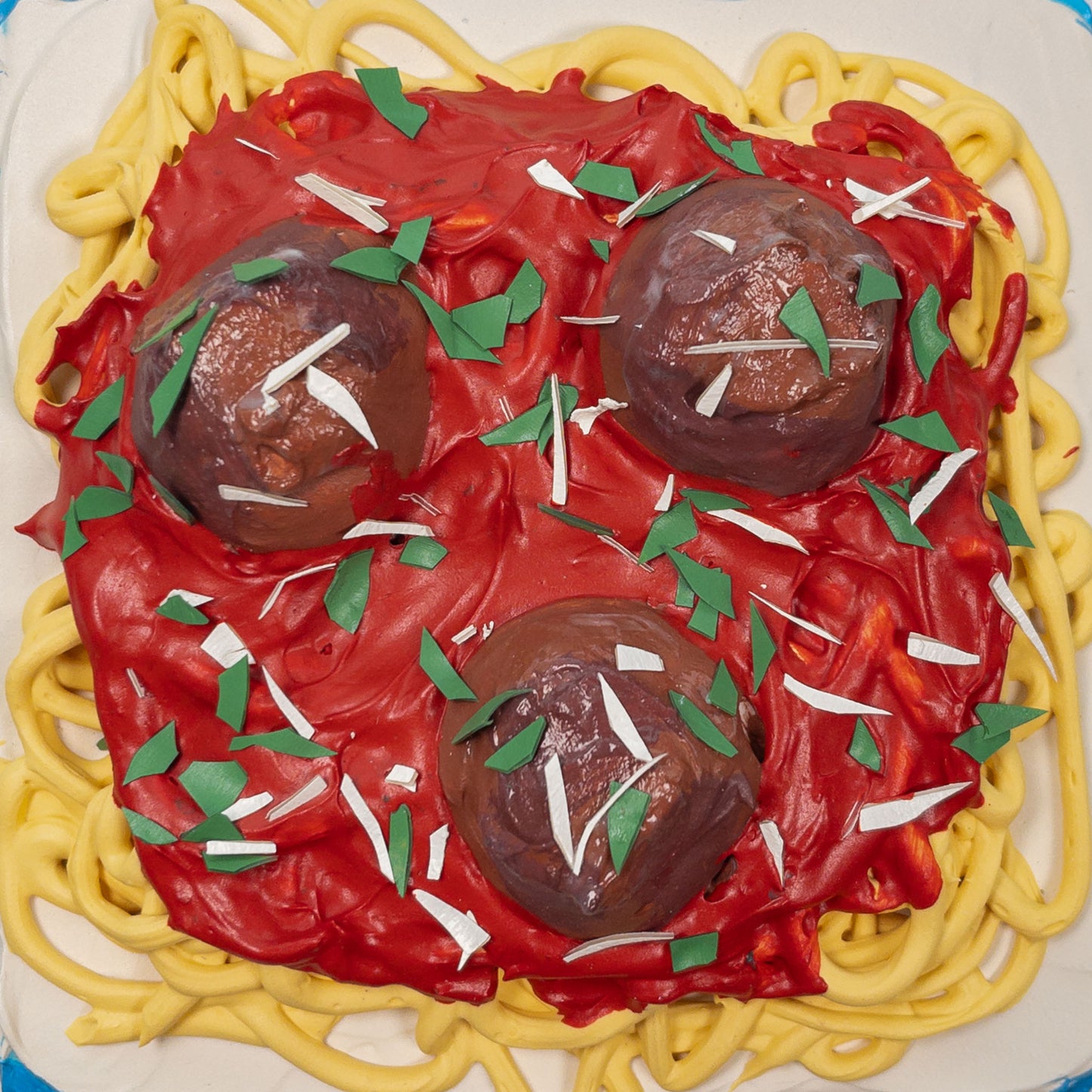 Spaghetti With Meatballs Painting