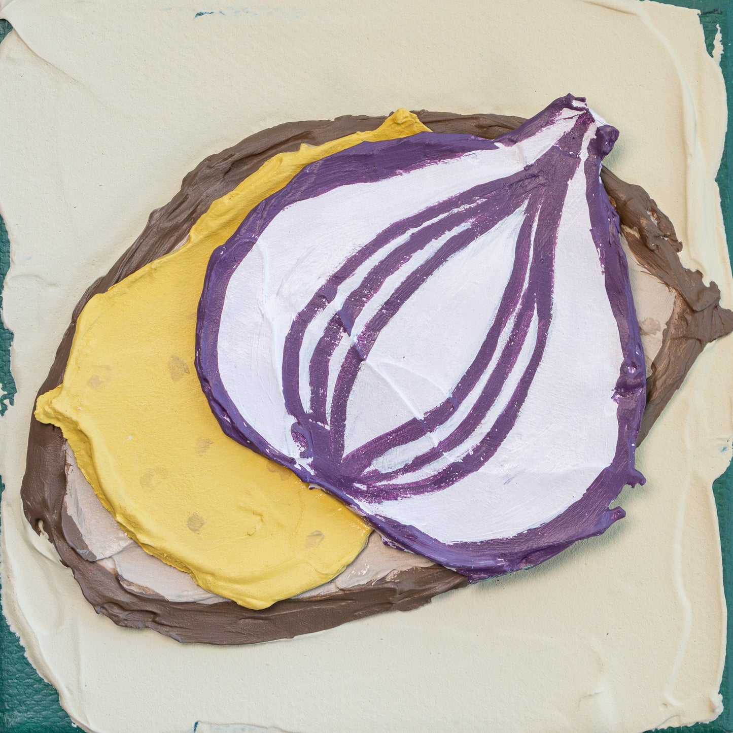 Cheese and Onion Sandwich Painting